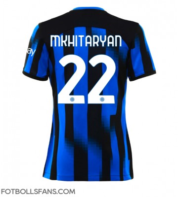 Inter Milan Henrikh Mkhitaryan #22 Replika Hemmatröja Damer 2023-24 Kortärmad